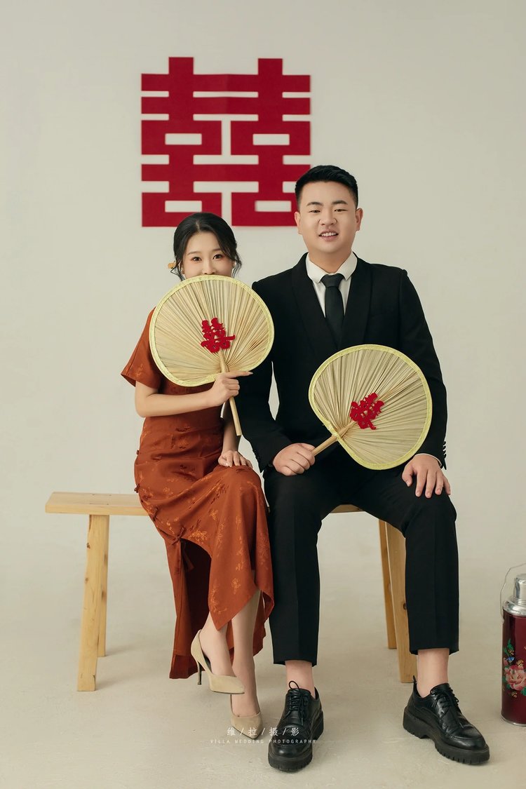 爸妈都夸的喜嫁婚纱照 喜嫁风旗袍太出片啦