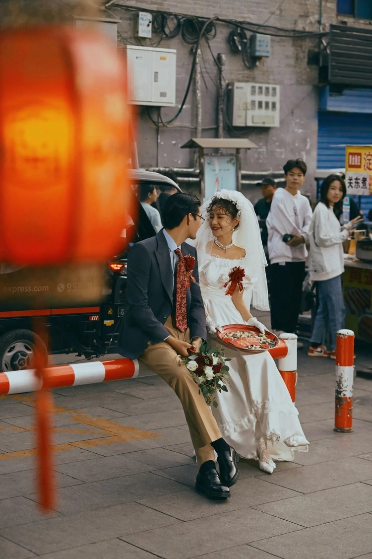 临沂拍婚纱照-复古纪实港风婚纱照