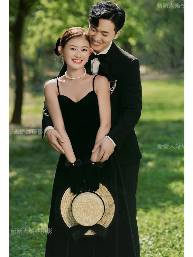 【森系赫本风婚纱照】森系加赫本风风格也太爱了吧!