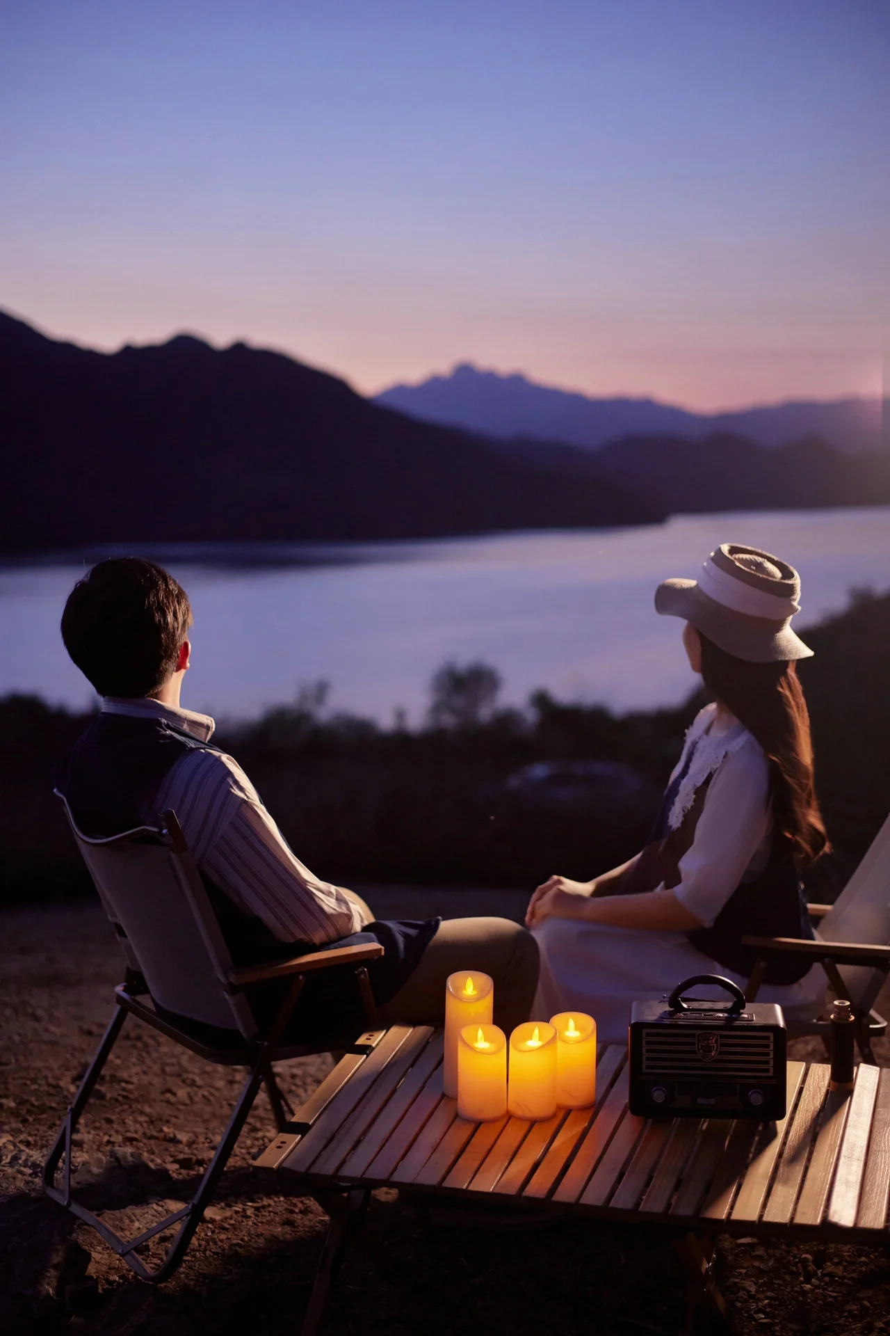撩拨着暧昧氛围感 浪漫夕阳婚纱照