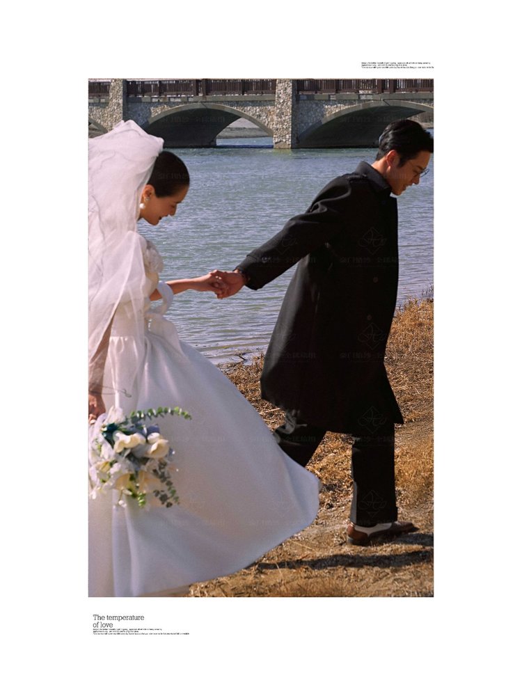 时尚又小众的户外复古婚纱照