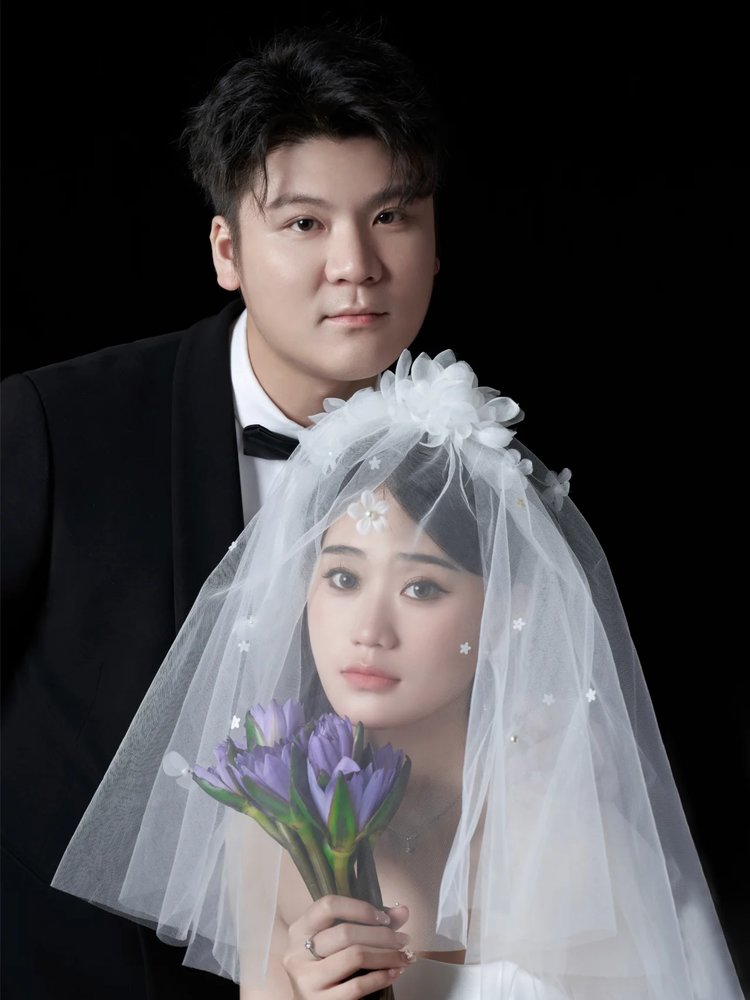 不可错过的极简主义婚纱照