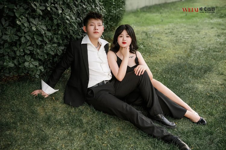 经典小黑裙系列婚纱照·唯爱摄影