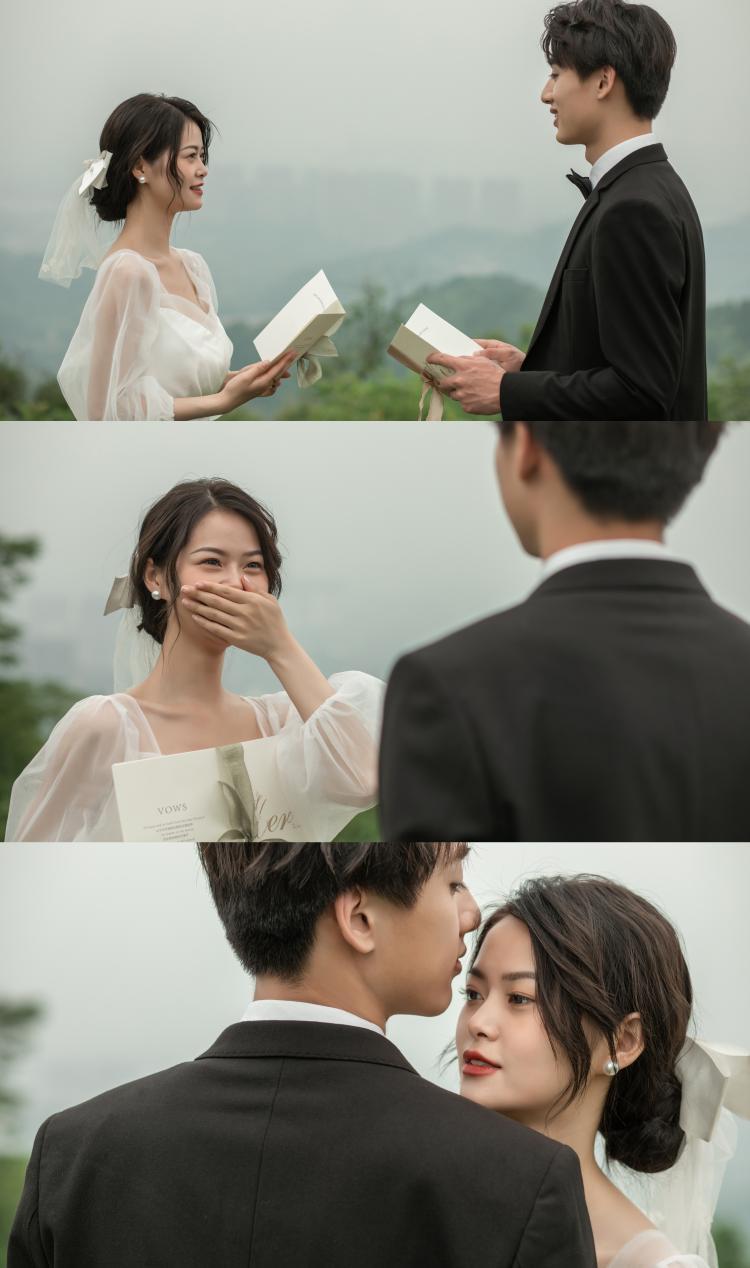 纪实故事感婚纱照