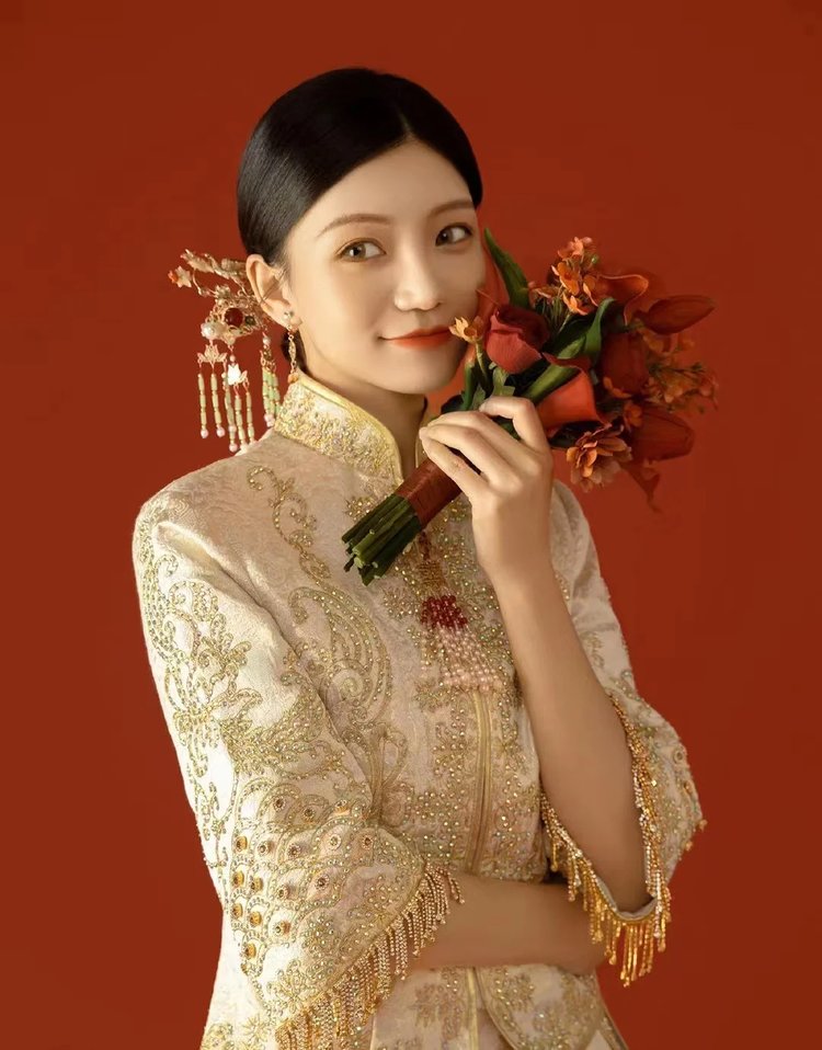 终于解锁喜嫁风婚纱照 成片出来太好看啦