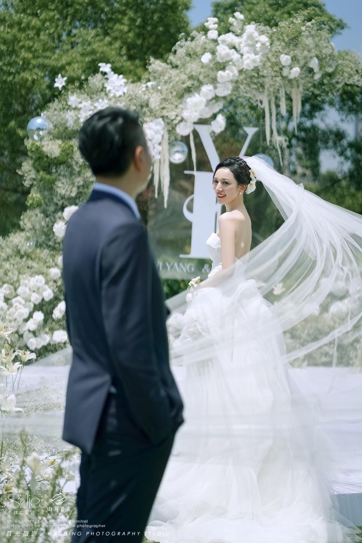 【白绿《满天“星”辰》温柔丨清新丨浪漫】长沙山海宴会婚礼策划