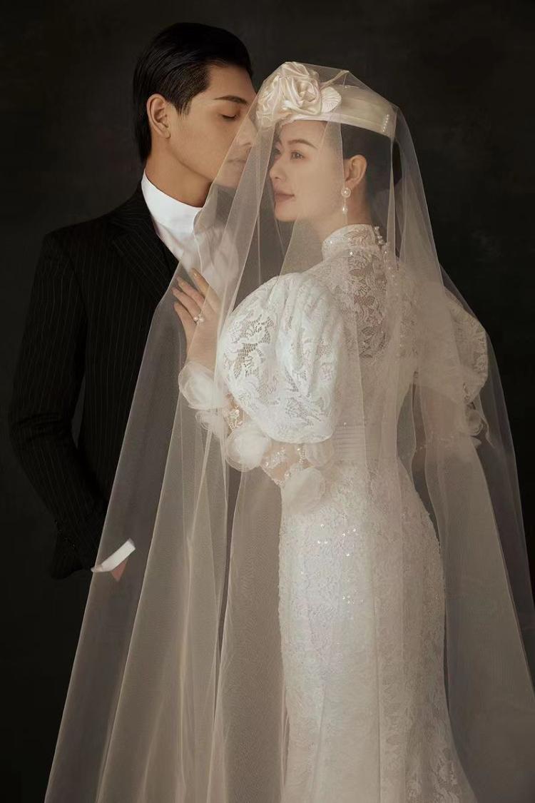 复古白纱|二馬婚纱摄影