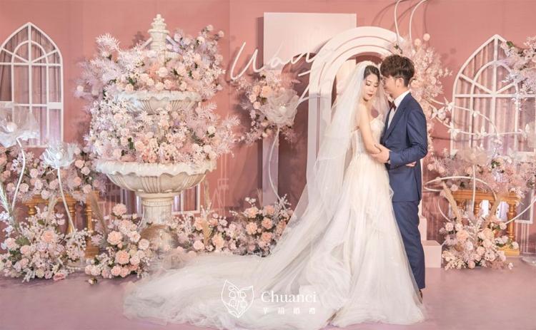 芊禧婚礼策划--蜜桃果茶|室内少女粉星系