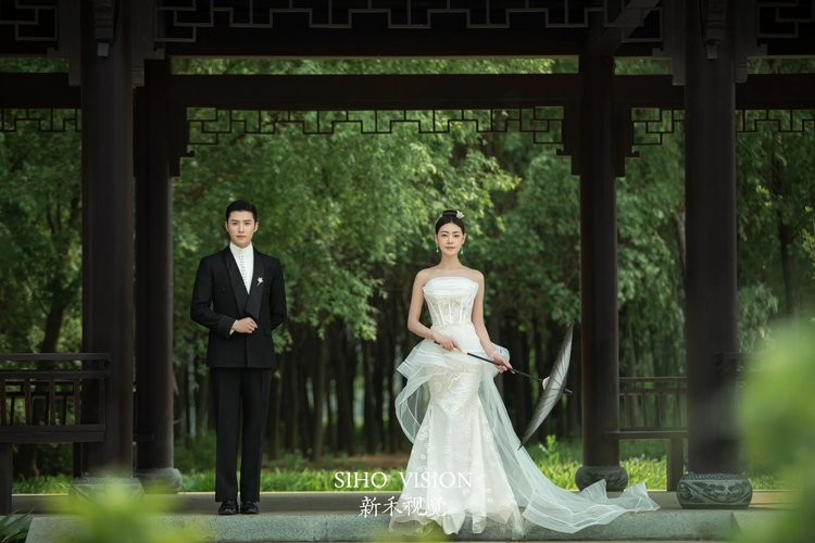 温婉尔雅 园林新中式婚纱照