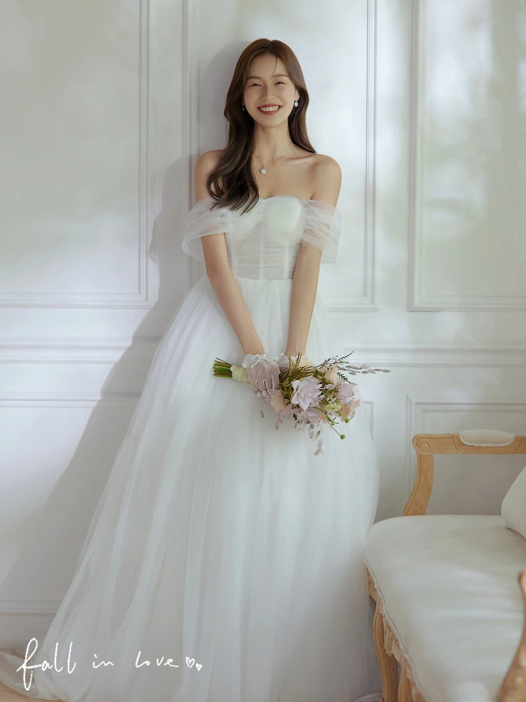 室内小清新婚纱照,清新时光