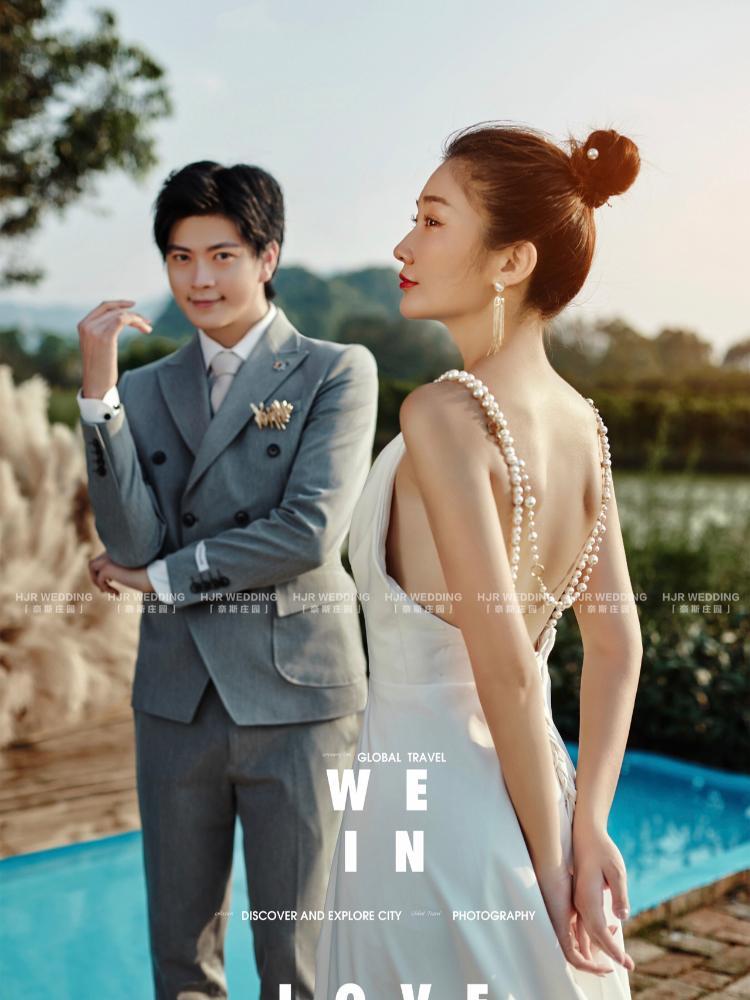 外景婚纱照风格,奈斯庄园大自然婚纱照