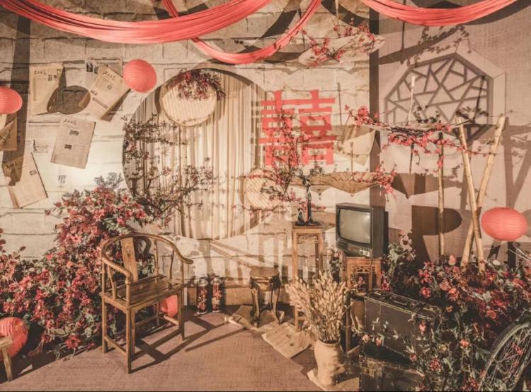 重庆三月婚礼定制-怀旧风格婚礼