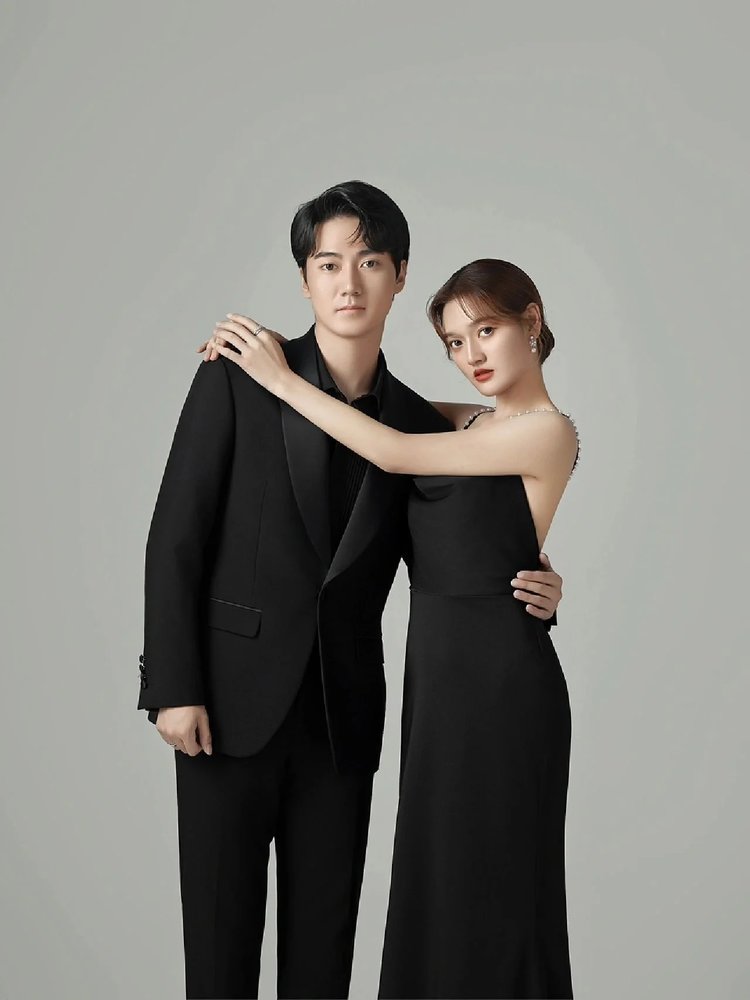 每一帧画面都无比浪漫 简约婚纱照