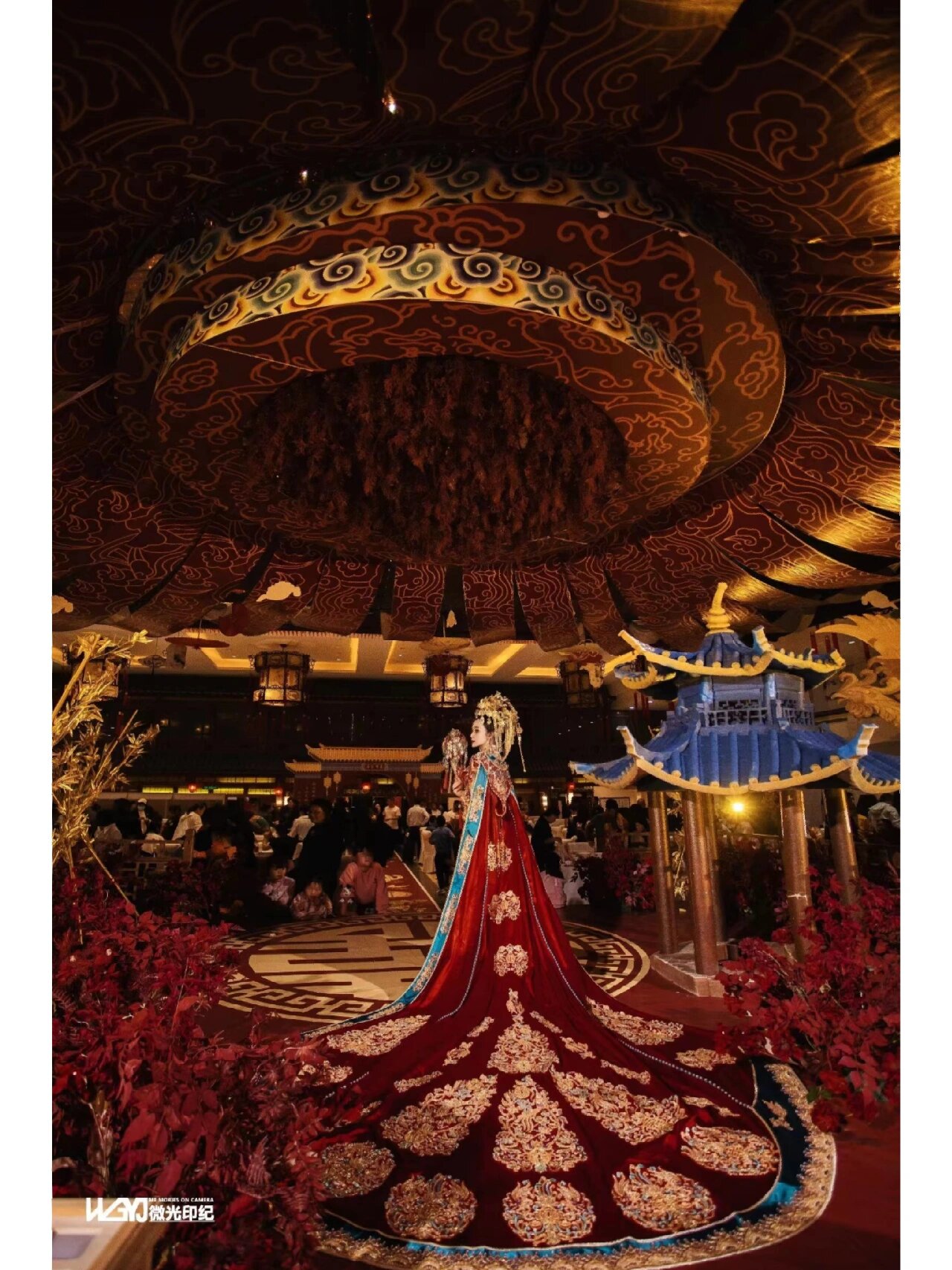 中式婚礼现场分享 神木婚礼