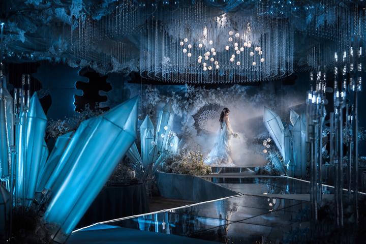 蓝色梦幻水晶婚礼·禧沐婚礼
