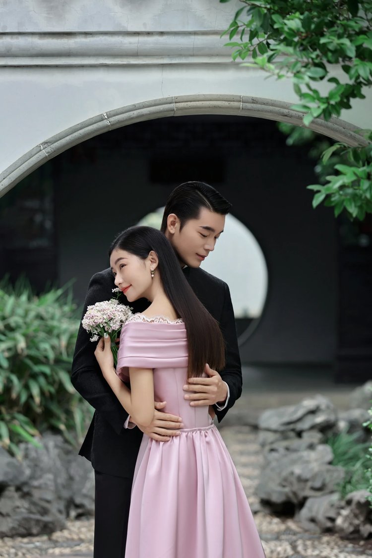 中式园林婚纱照,当婚纱摄影遇上中式浪漫