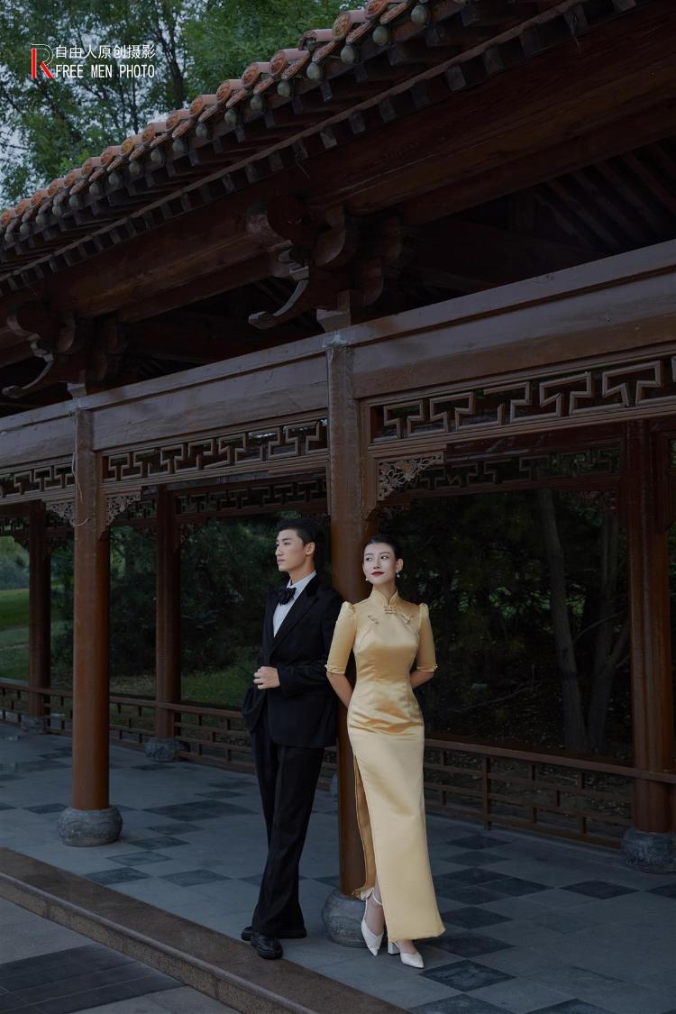 小众文艺的旗袍婚纱照：满满的东方之美