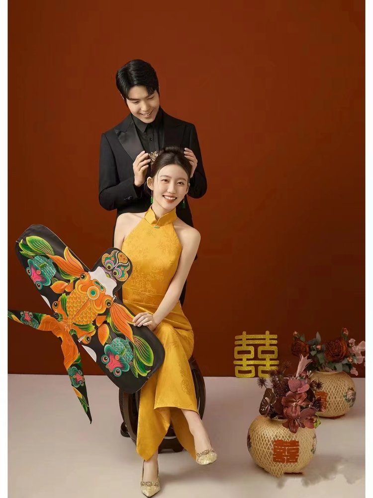 新中式旗袍婚纱照