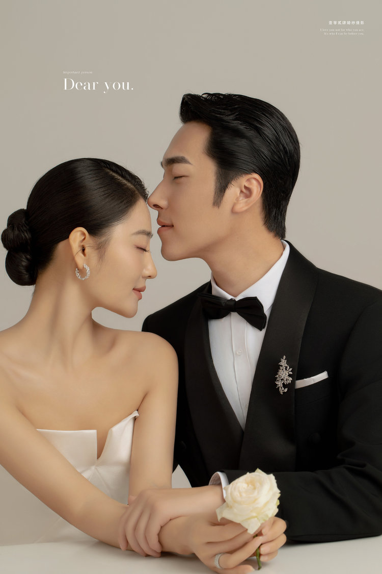 明星高定婚纱照